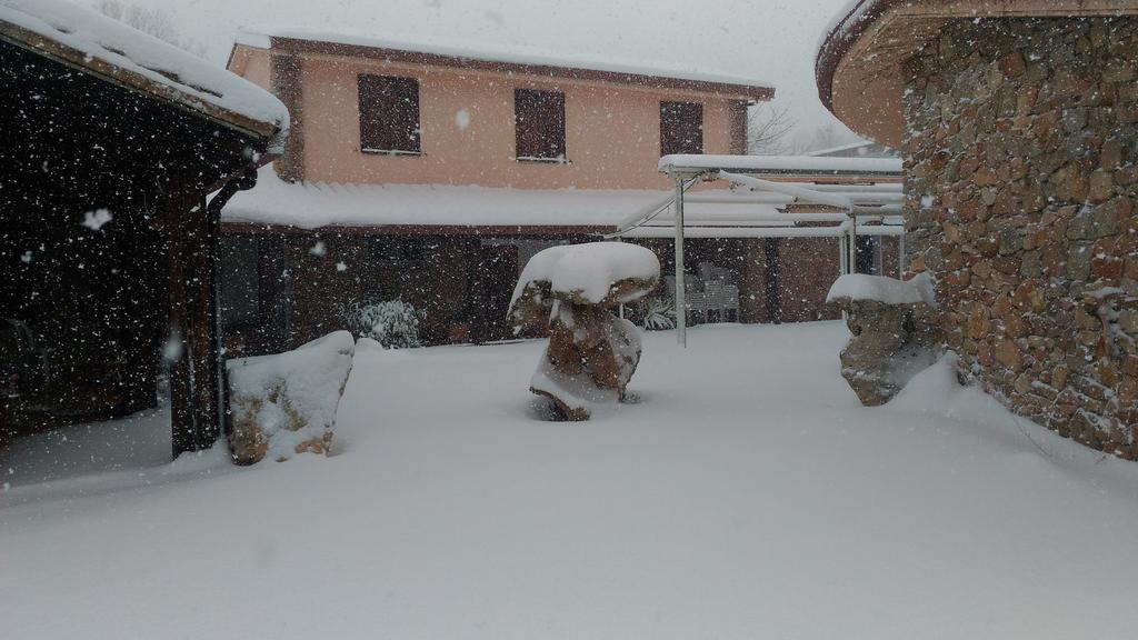 Hotel Il Nido Dell'Aquila Villanova Strisaili Dış mekan fotoğraf